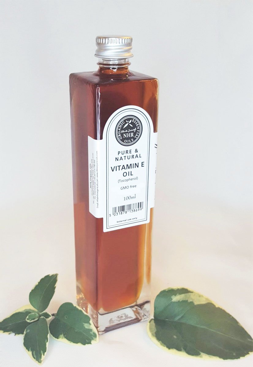 Natural Vitamin E Oil Wheat Free Gluten Free | Made from Sunflower Oil GMO free in Miron Glass with Dropper Bottled by Hand Tocopherol