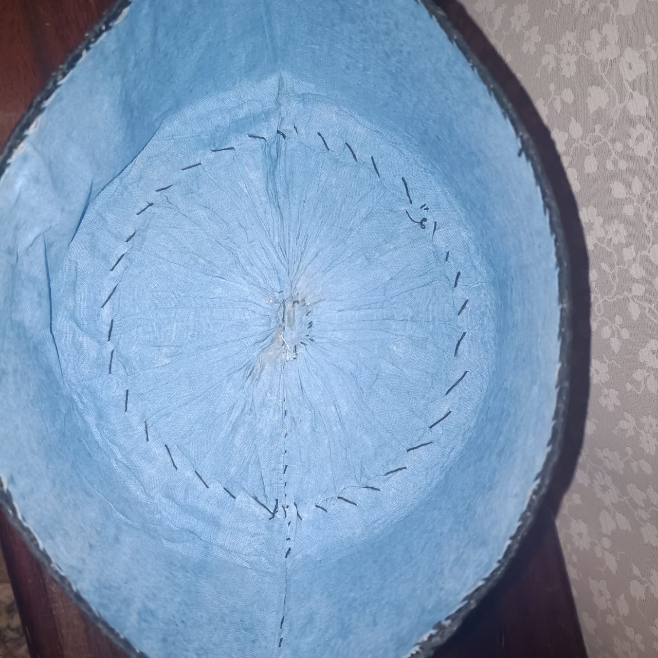 24.5 inch African Hausa Fulani Traditional Handmade Cap Nigerian Tangaran Size 24.5" Costume Headwear Headgear for Men Woven Hat West Africa