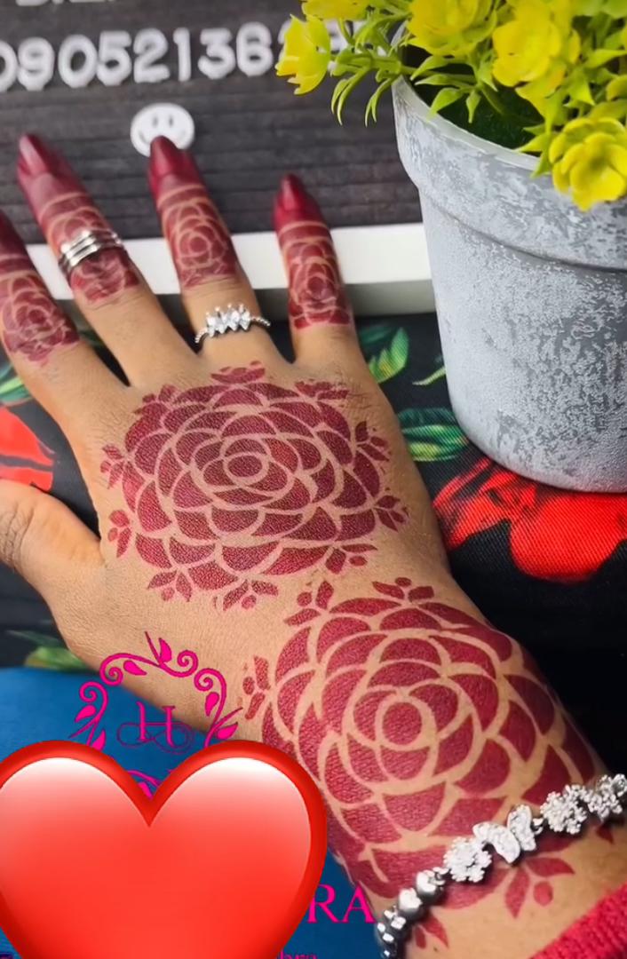 14-piece set Henna Stencils Template Hands and Feet Temporary Henna Tattoo Stencil Set Mehndi Body Art Bridal Henna Floral Designs