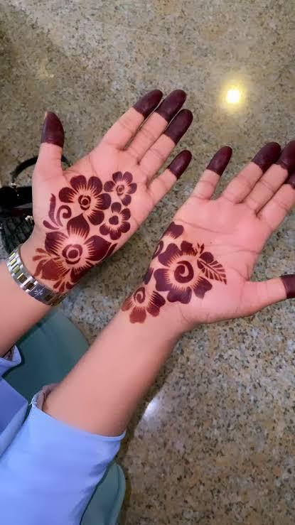 14-piece set Henna Stencils Template Hands and Feet Temporary Henna Tattoo Stencil Set Mehndi Body Art Bridal Henna Floral Designs