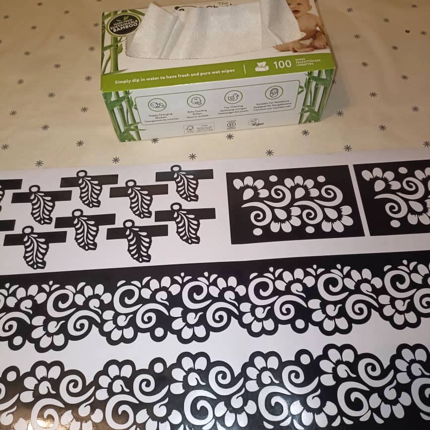 14-piece set Henna Stencils Template Hands and Feet Temporary Henna Tattoo Stencil Set Mehndi Body Art Bridal Henna Floral Designs