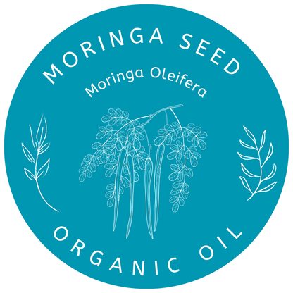 Organic Moringa Seed Oil (Moringa Oleifera) in Miron Violet Glass with Dropper Bottled by Hand Food Grade Cold Pressed Moringa Seed Oil