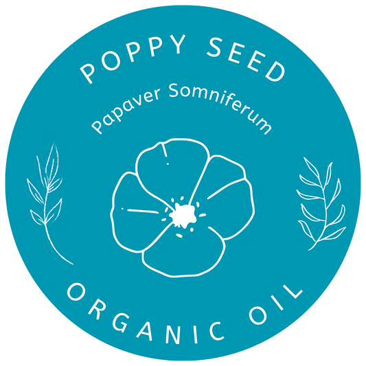 Organic Poppy Seed Oil (Papaver Somniferum) in Miron Glass with Dropper Bottled by Hand Food Grade Cold Pressed Poppy Seed Oil