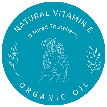 Natural Vitamin E Oil Wheat Free Gluten Free | Made from Sunflower Oil GMO free in Miron Glass with Dropper Bottled by Hand Tocopherol