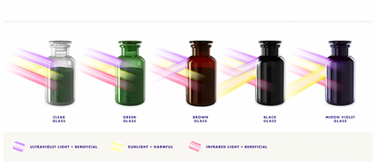 Organic Rice Bran Oil (Oryza Sativa) in Miron Violet Glass with Dropper Bottled by Hand Food Grade CO2 Extraction Rice Bran Oil