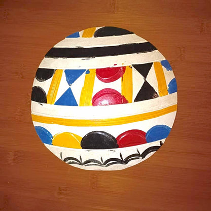 African Calabash Hand Carved Gourd Calabash Ornament Decor Rustic Hausa Fulani Calabash Gourd African Rustic Decor Gourd West Africa
