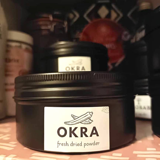 Fresh Dried Okra Powder New Crop From own farm bhindi okro ladyfinger West African Cooking Poudre De Djoumble Soup & Stew Dried Gumbo
