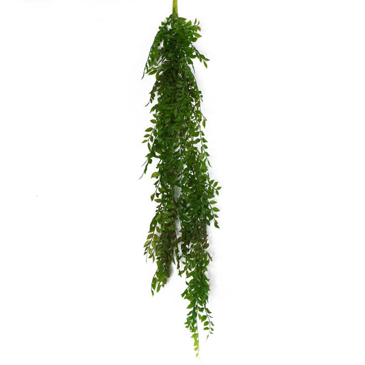 100cm Artificial Hanging Fern Plant Trailing Foliage Leaf Green Ivy Climbing Plant