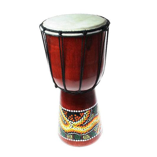 Handmade Djembe drum 30cm Ethnic Drum Percussion African & Eastern Musical Instrument West African Drum Traditional Music African Drum Decor