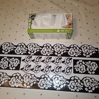14-piece set Henna Stencils Template Hands and Feet Temporary Henna Tattoo Stencil Set Mehndi Body Art Bridal Henna Floral Designs