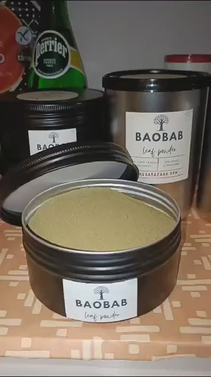 Baobab Leaf Powder Kuka /Kodoro/Namoukou Dried and Powdered Baobab Leaves 2024 season harvest West African Cuisine African Cooking eco pack